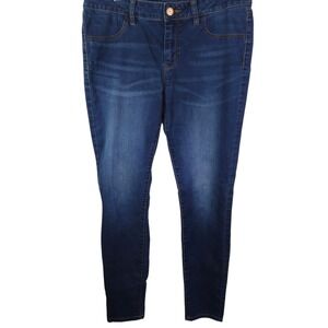 a.n.a Jeggings Dark Wash Stretch‎ Denim Comfort Waist Size 29/8